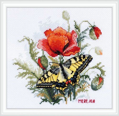 (image for) Summer Meadow Counted Cross Stitch Kit